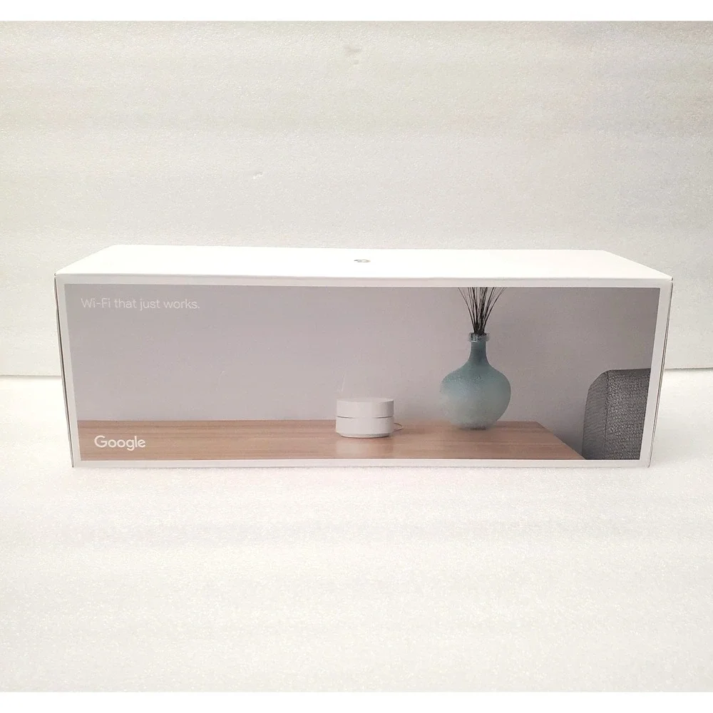 Google Wifi AC1200 Mesh Wi-Fi System 3 Pack Model GJ2CQ  Open Box